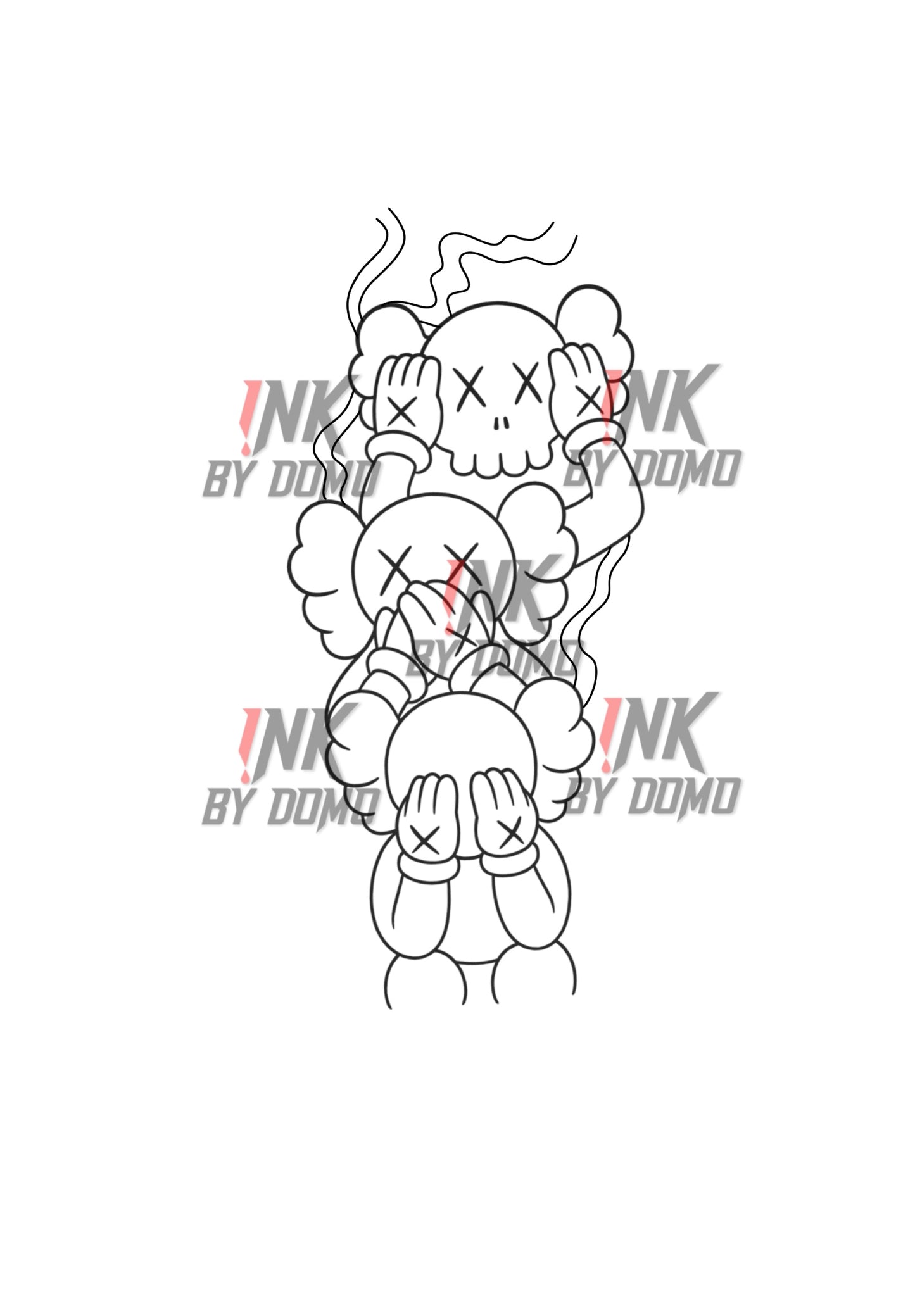 Kaws No Fear Design