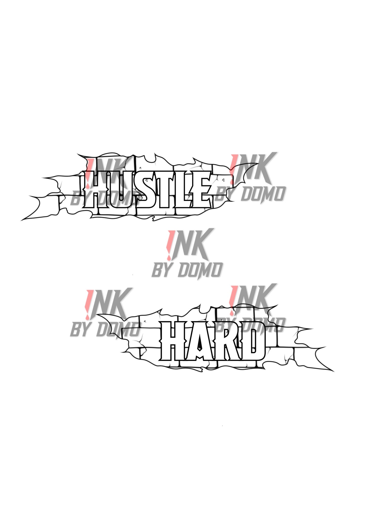 Hustle Hard Design