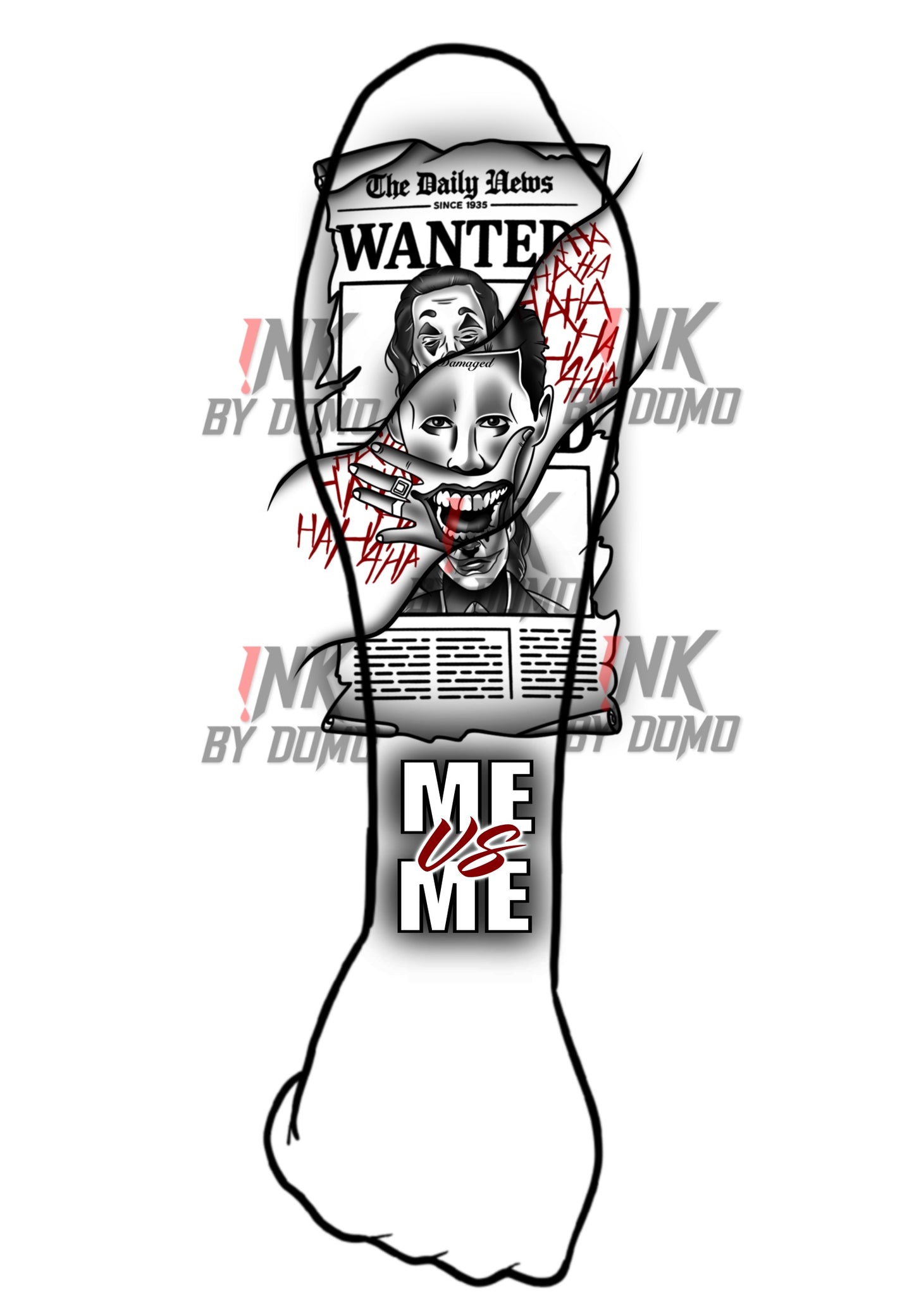 Joker Wanted Design