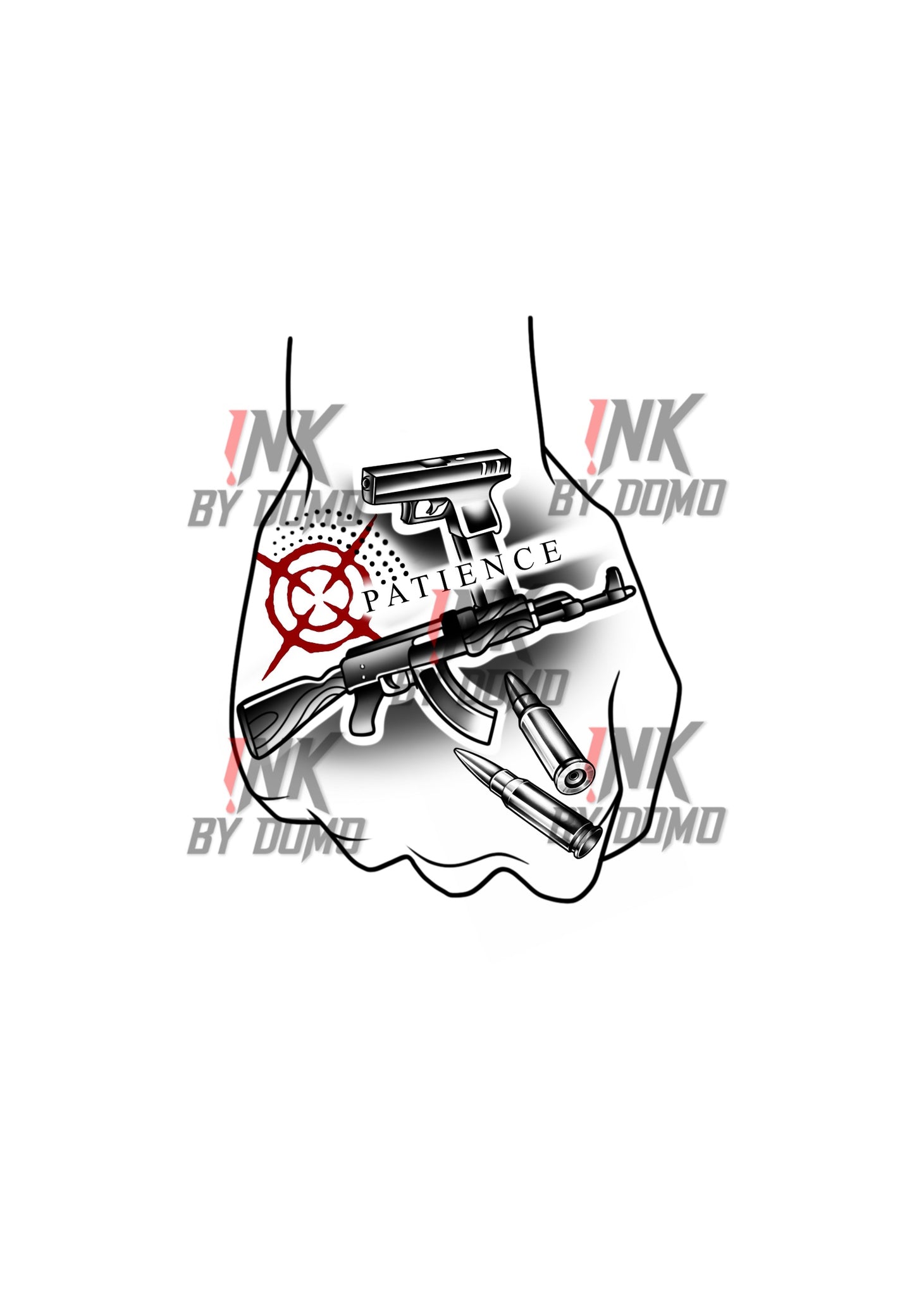 Patience Hand Design