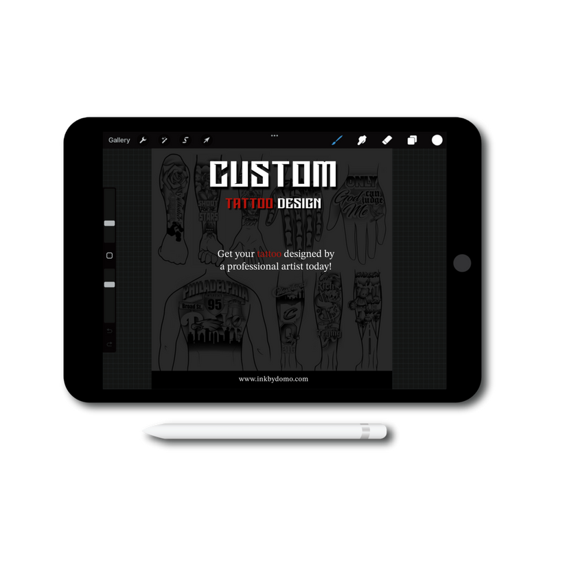 Custom Tattoo Design – InkByDomo