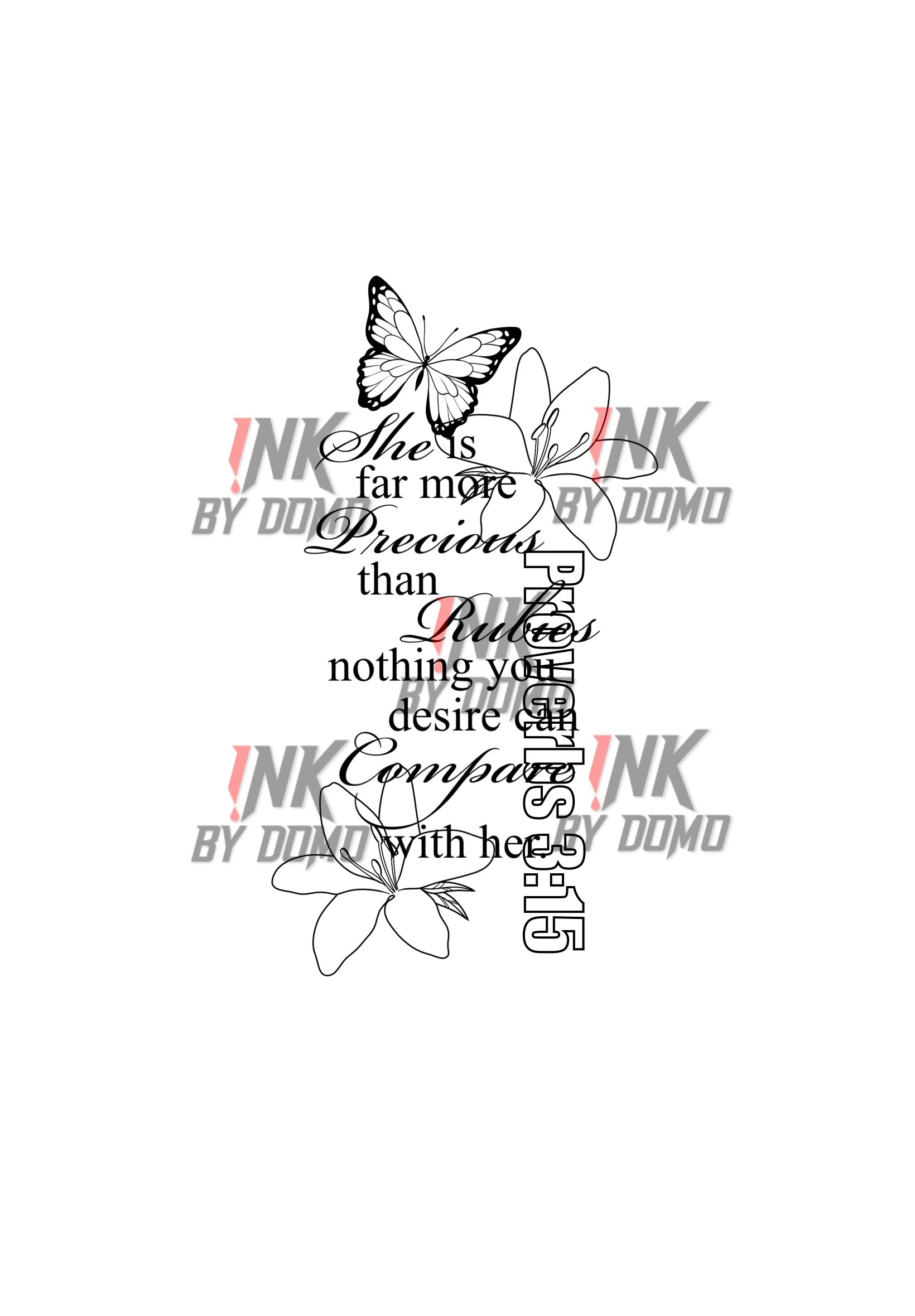 Proverbs Design – InkByDomo