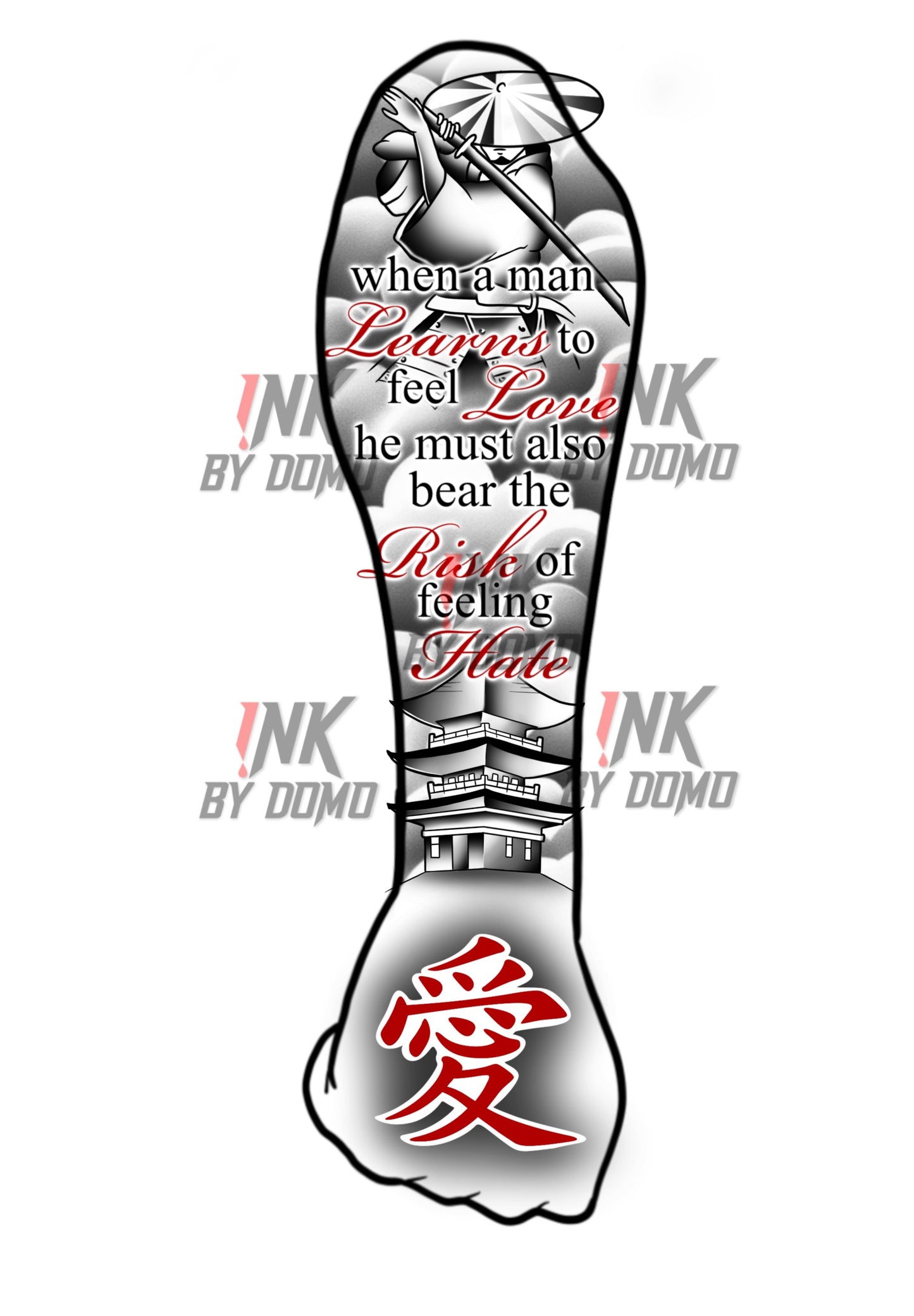 Samurai Arm Design