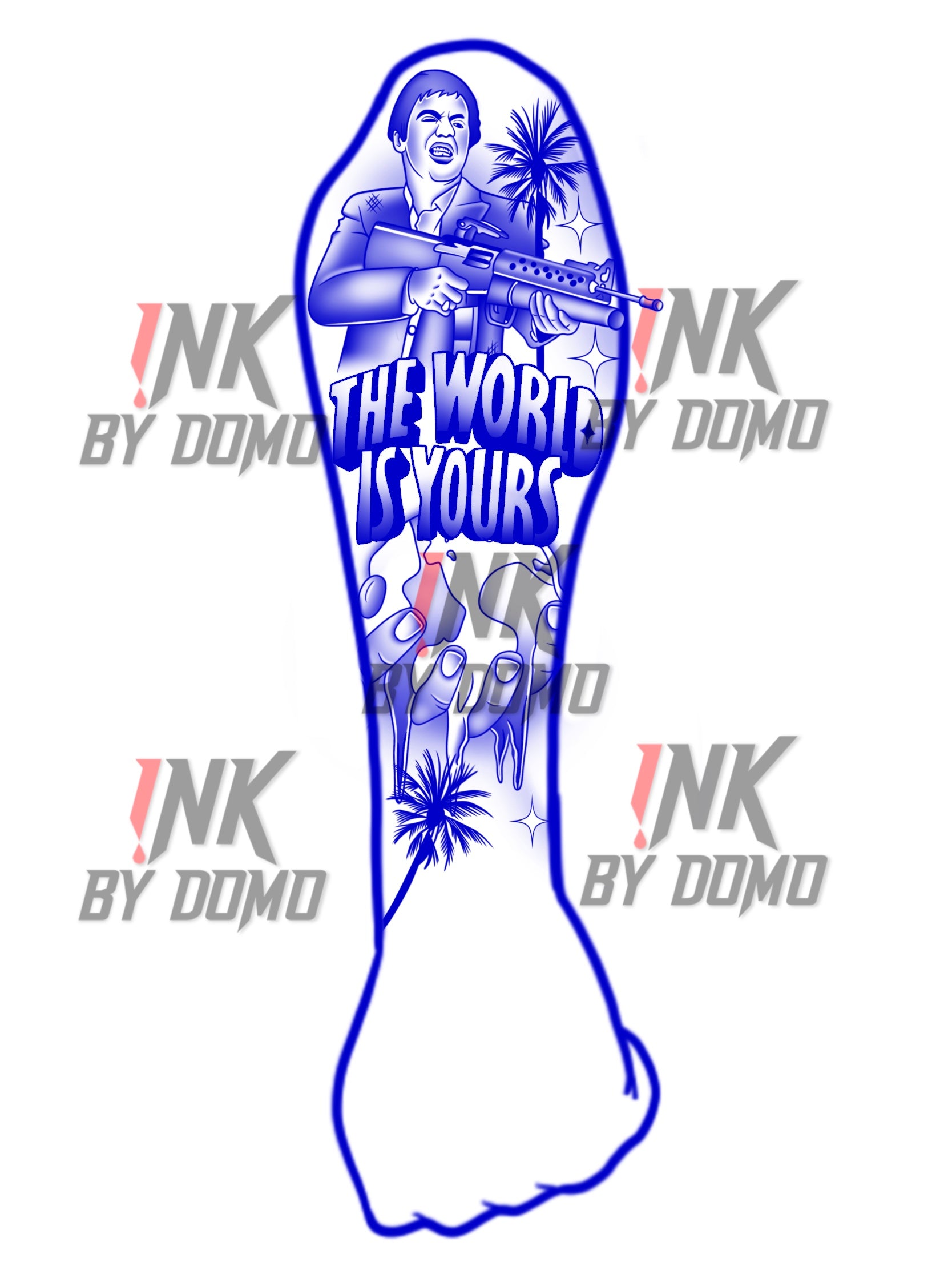 Scarface Design – InkByDomo