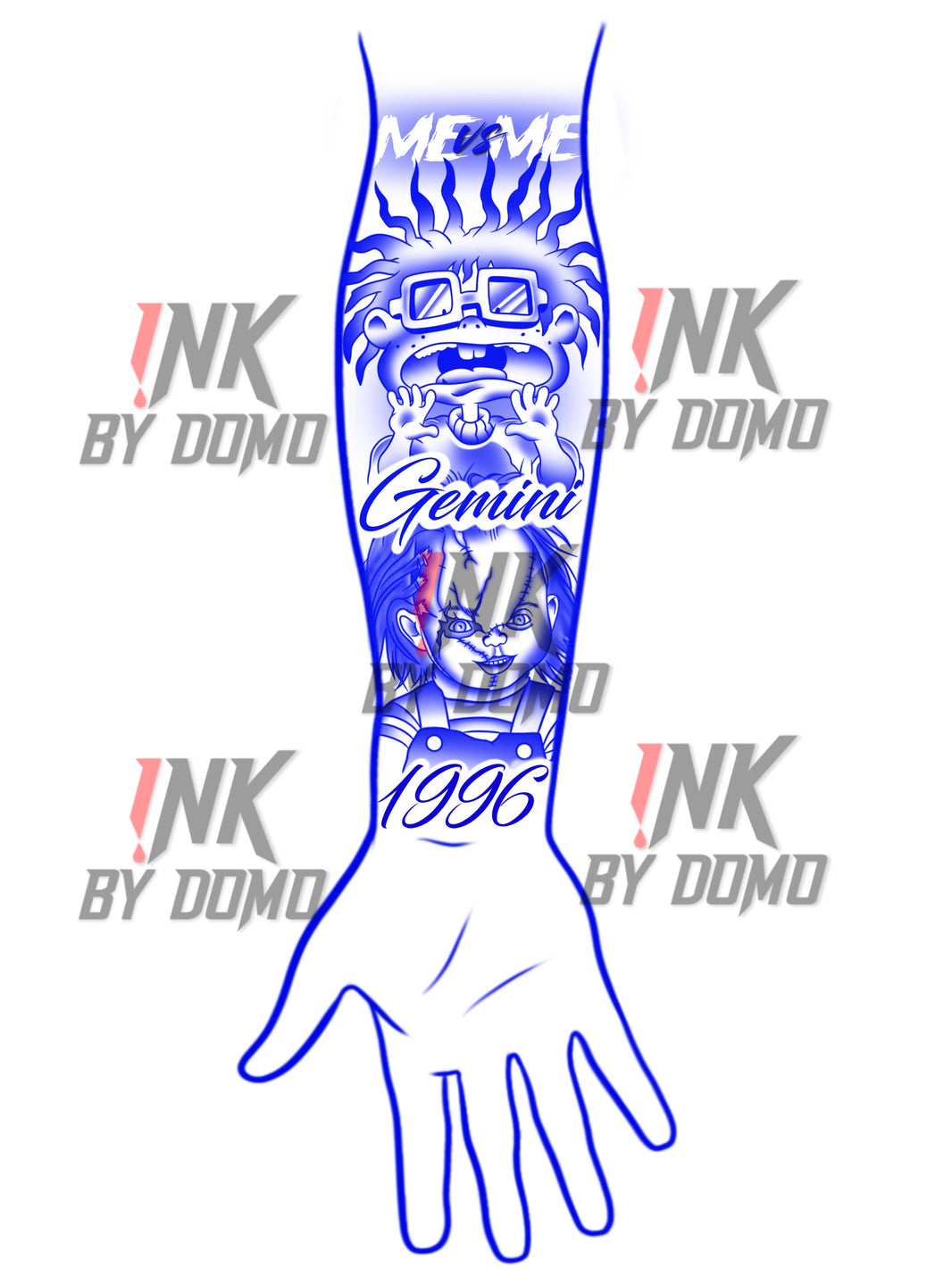 PreMade Tattoo Designs InkByDomo