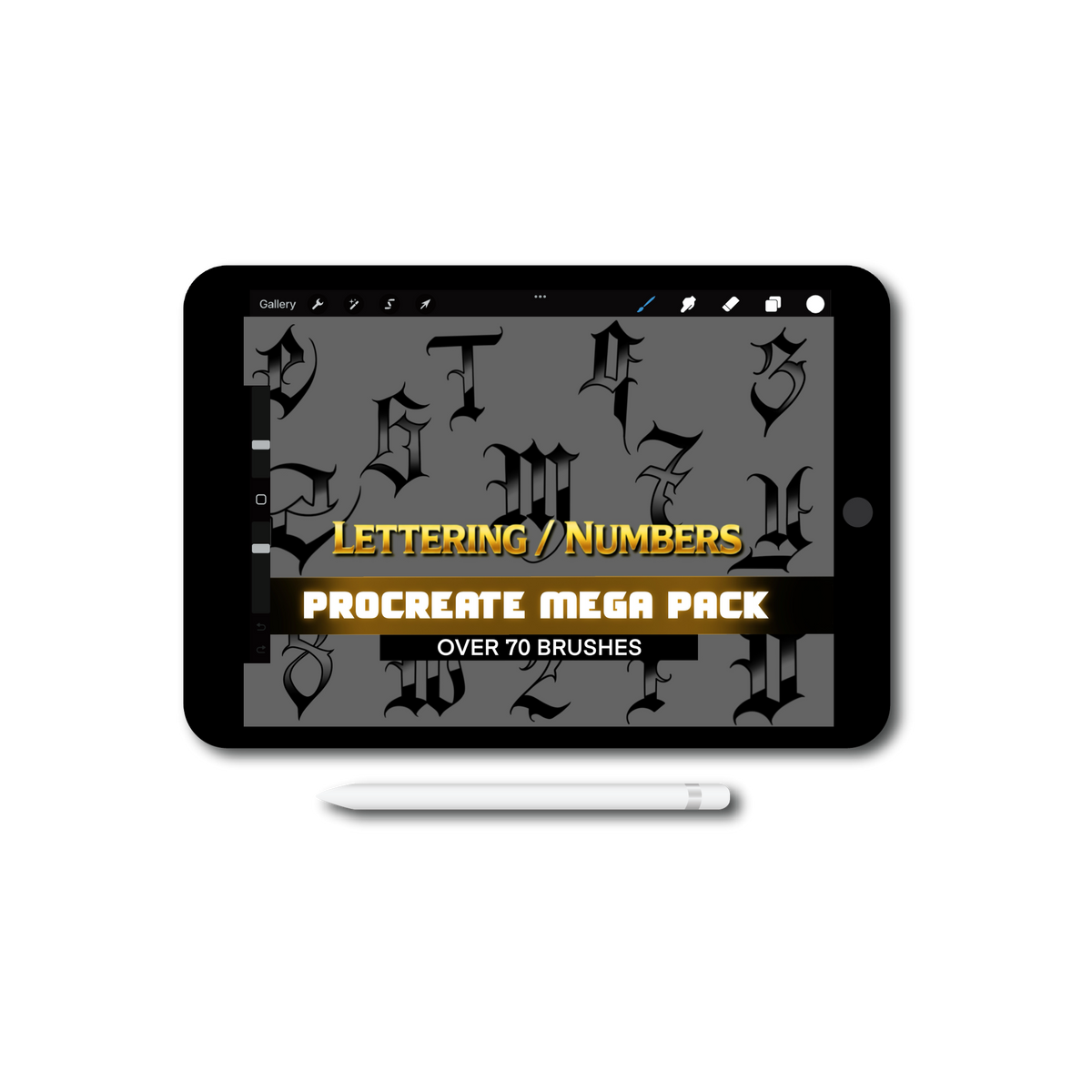 14 Number Lettering Lettering / Numbering – InkByDomo