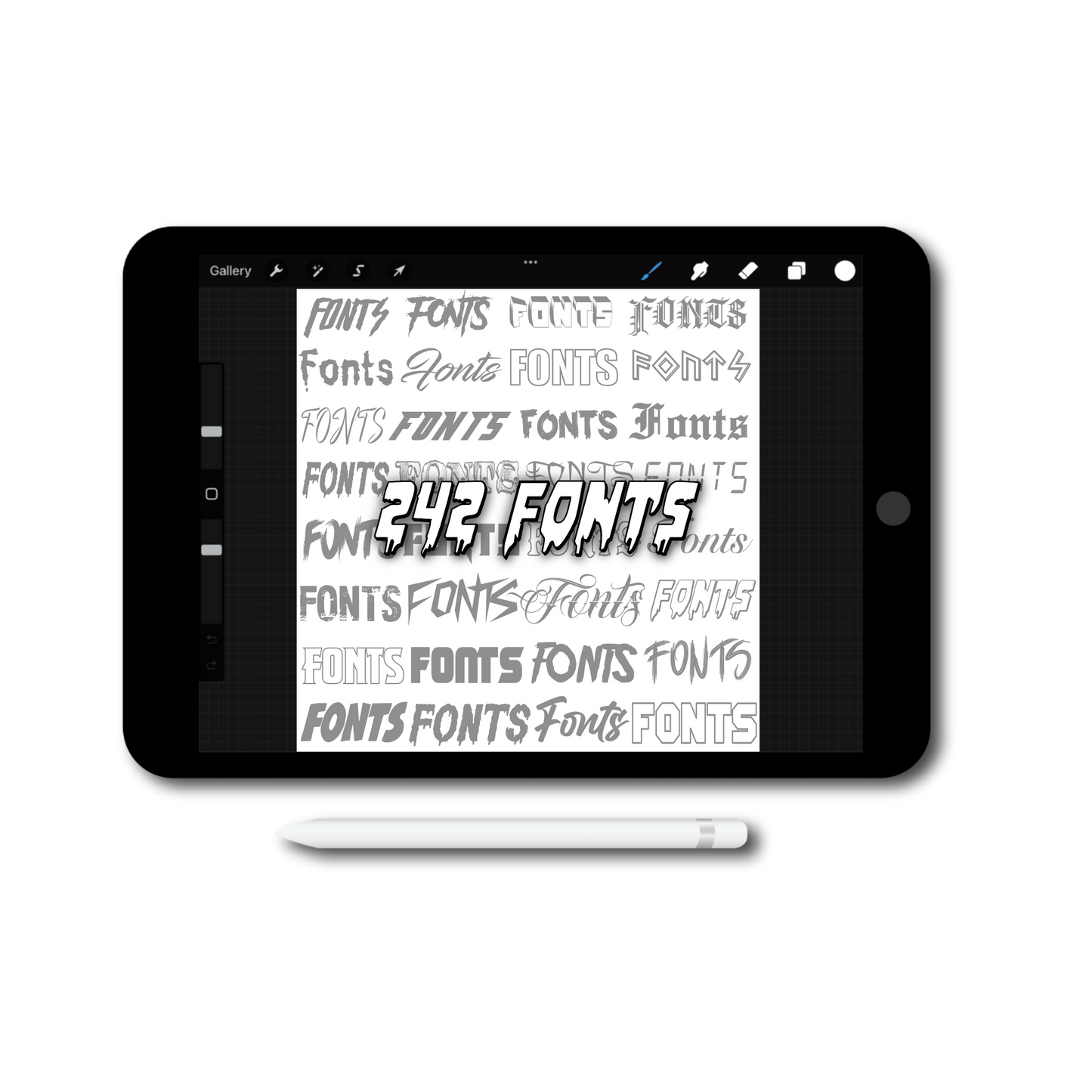 Procreate Fonts