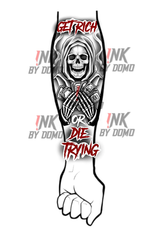 Get Rich Arm Design