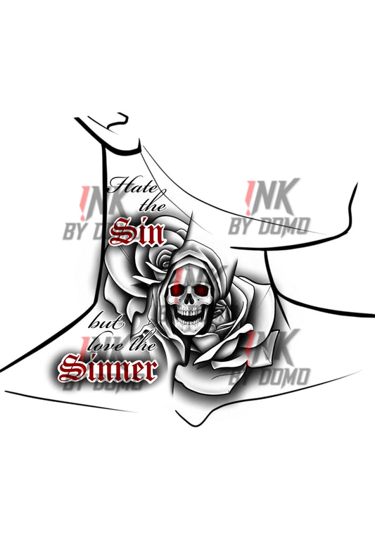Hate the Sin Design