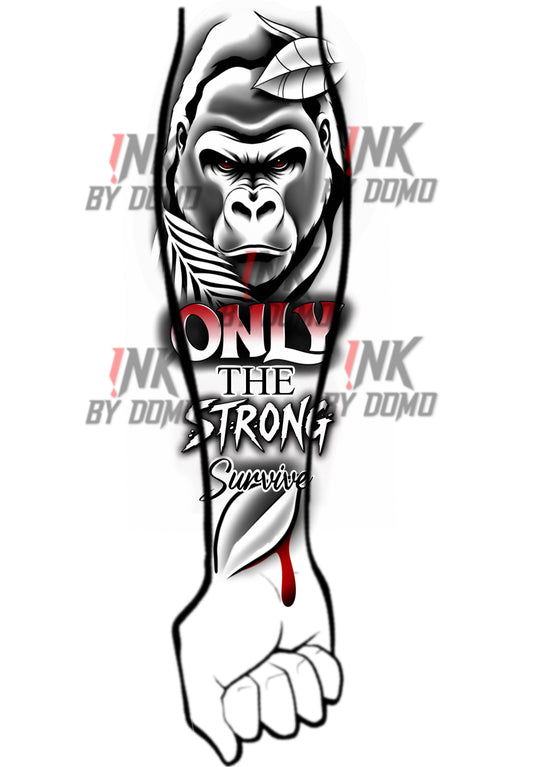 Only The Strong Survive Design